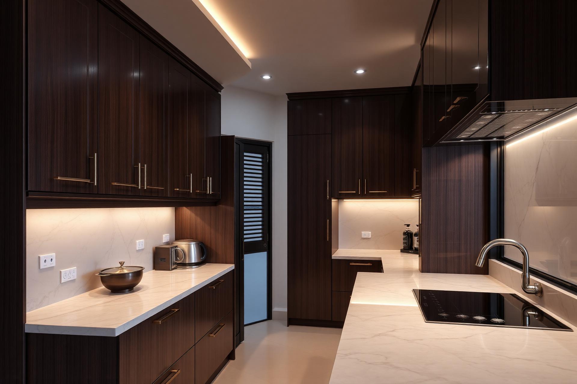 Luxury Kerala kitchen interior